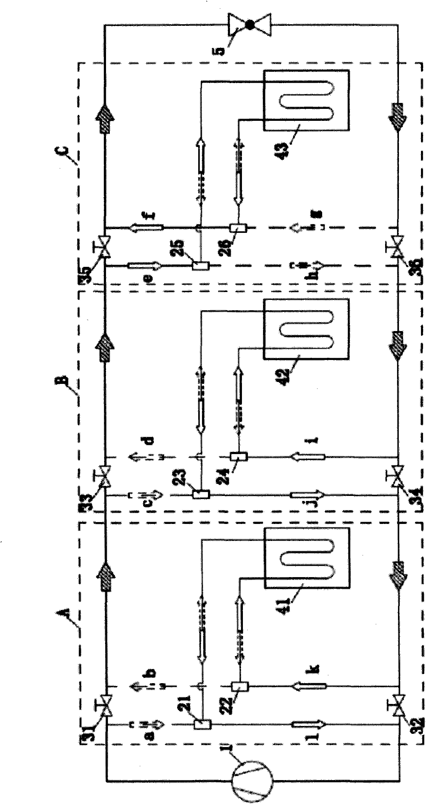 Modularized heat pump unit