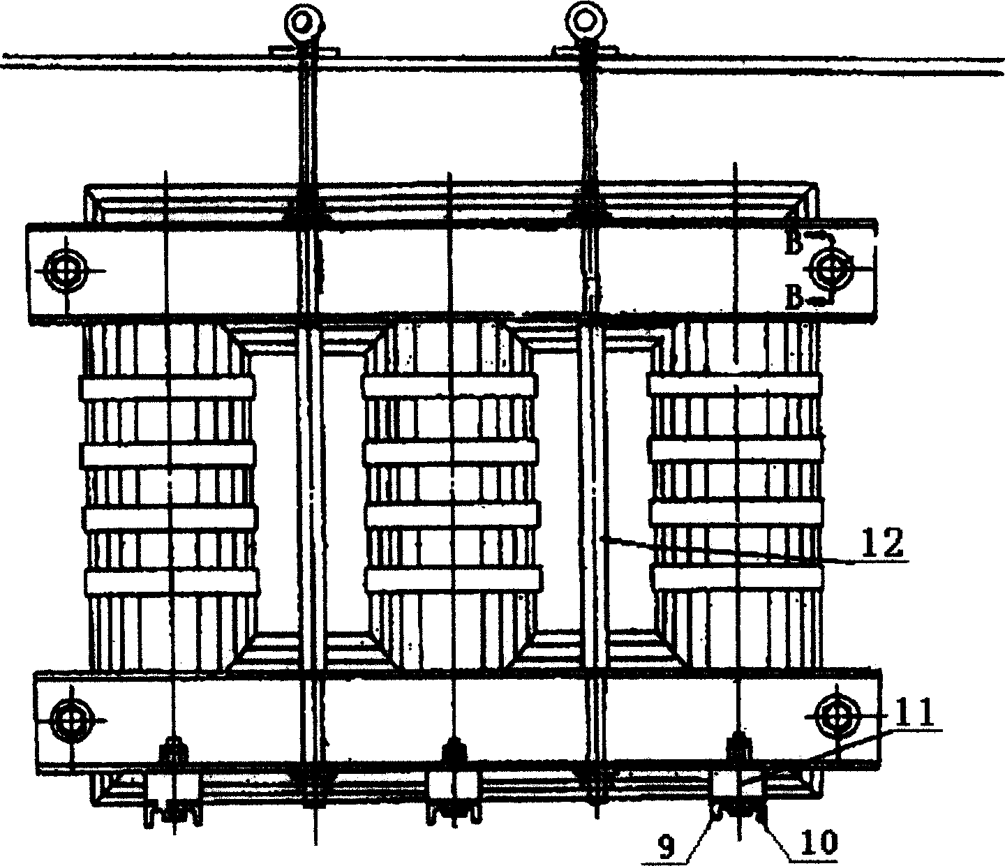 Offshore platform transformer