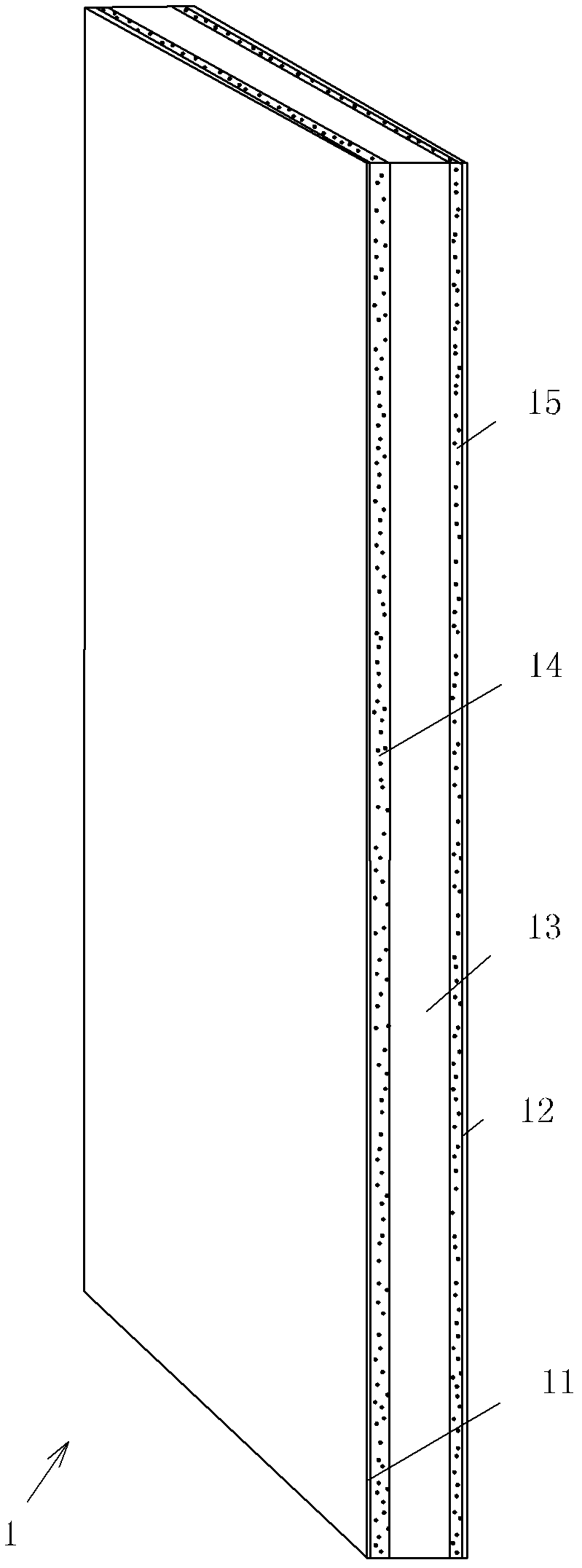 Rectangular vacuum insulation structural board and heat preservation box assembled by same