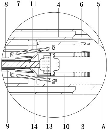 Minimally invasive cholecystic duct probing mirror