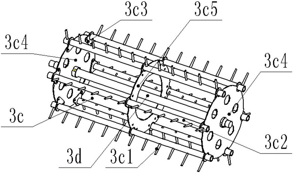 Dual-header dual-roller high-clearance rice harvesting machine