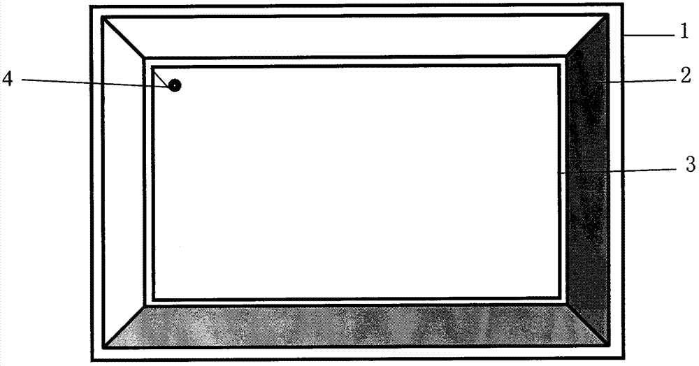 Mining conveyer carrier roller fault monitoring, positioning and warning device