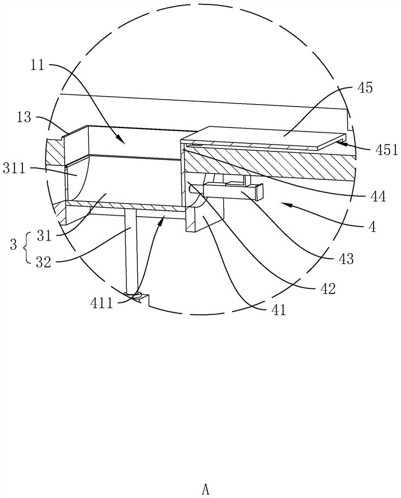 Automatic lathe capable of taking materials conveniently