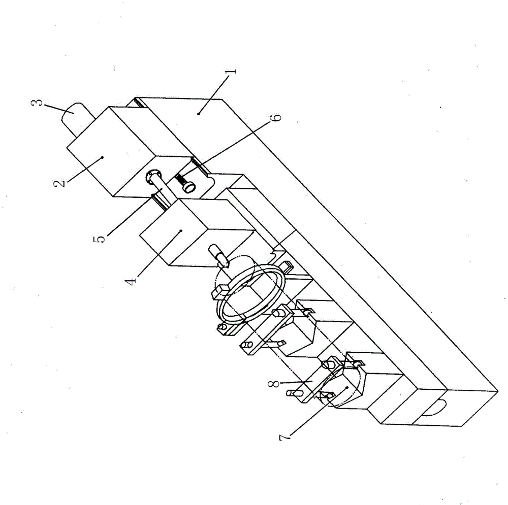 Drilling machine tool for round timber tip