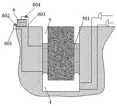 Low-pressure-difference sealed gravity compressed air energy storage system and method