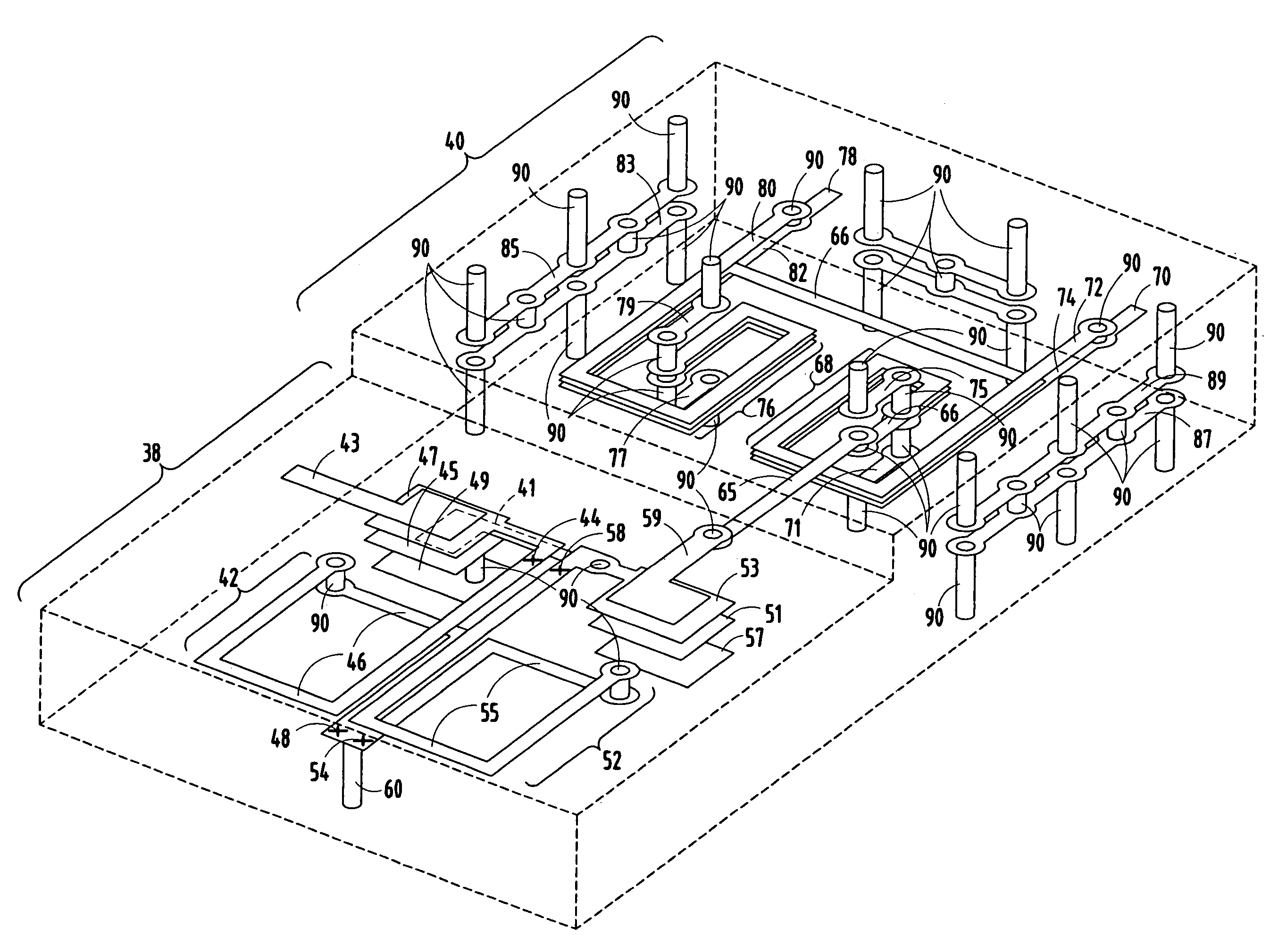 Multi-layer RF filter and balun