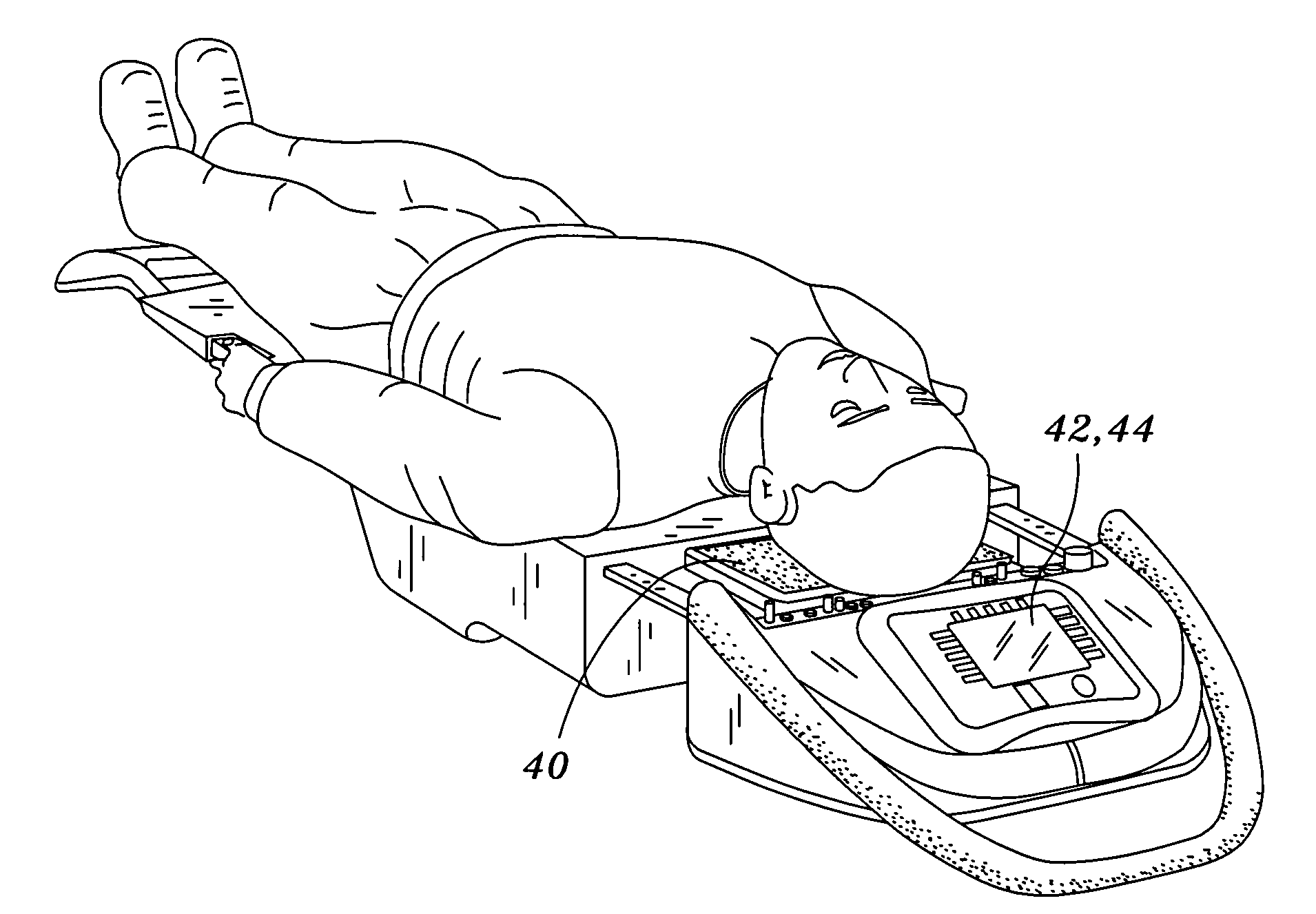 Foldable, portable trauma treatment and monitoring patient platform