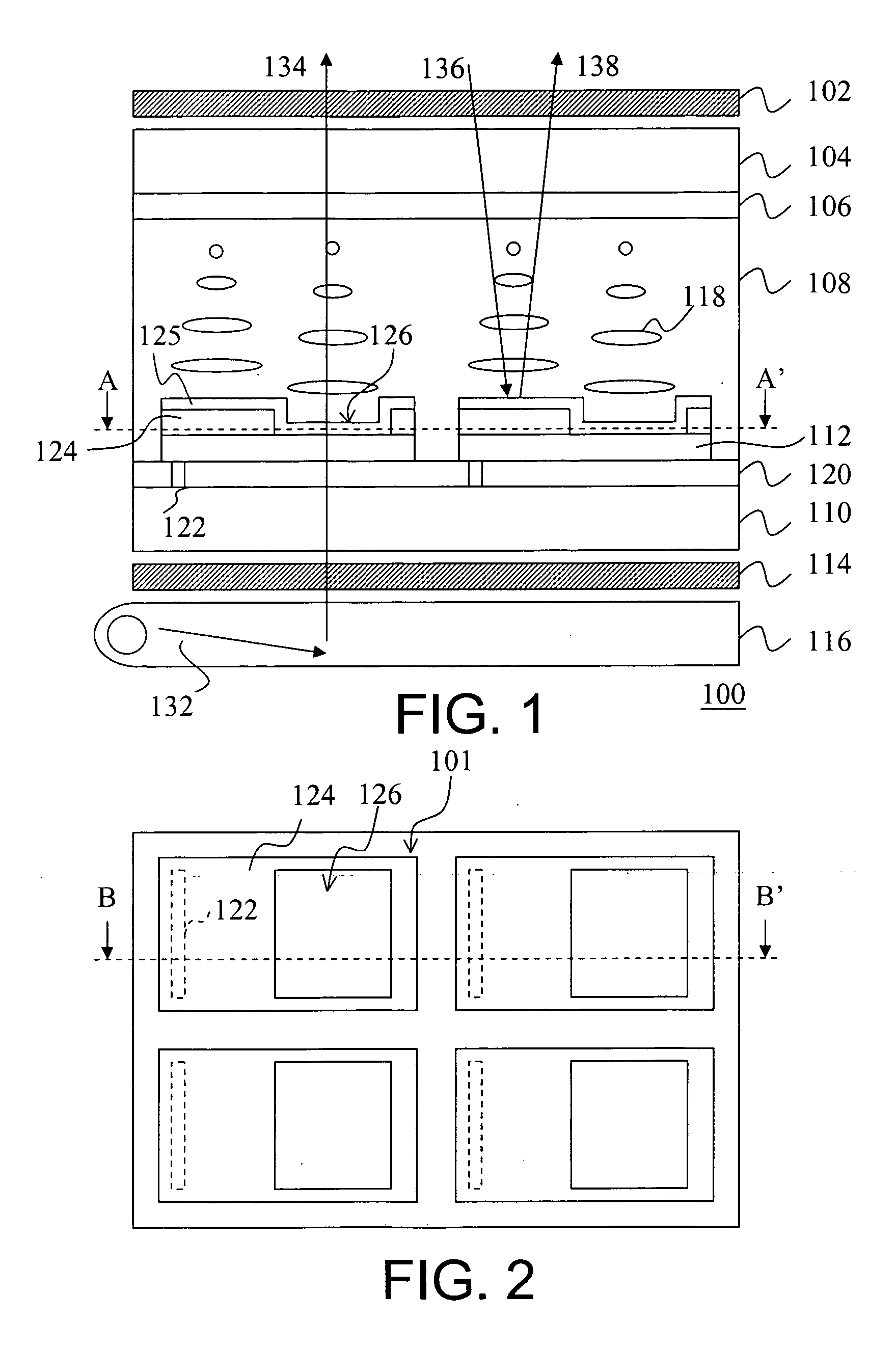 Display panel having a reflective layer therein