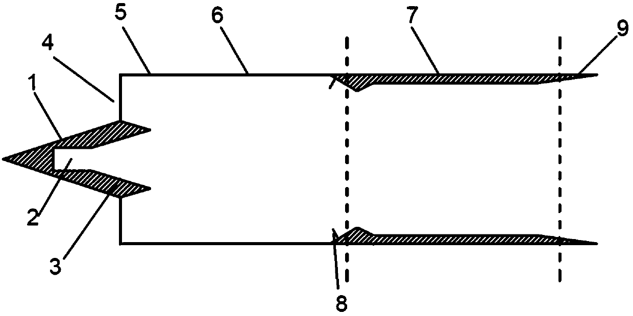 Engine combined of pulse detonation ejection and supersonic combustion ramjet