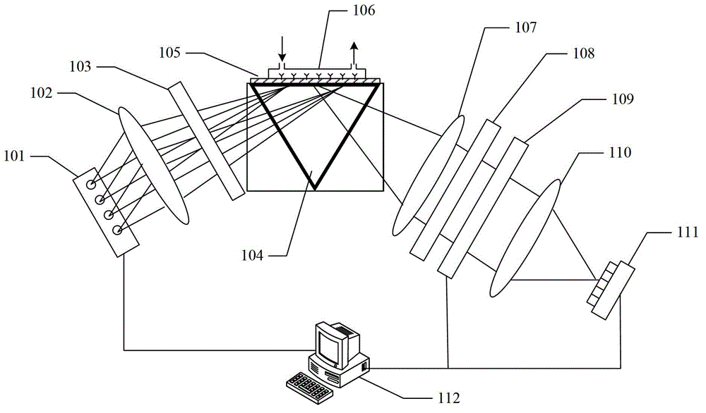 Detection system and detection method based on SPR