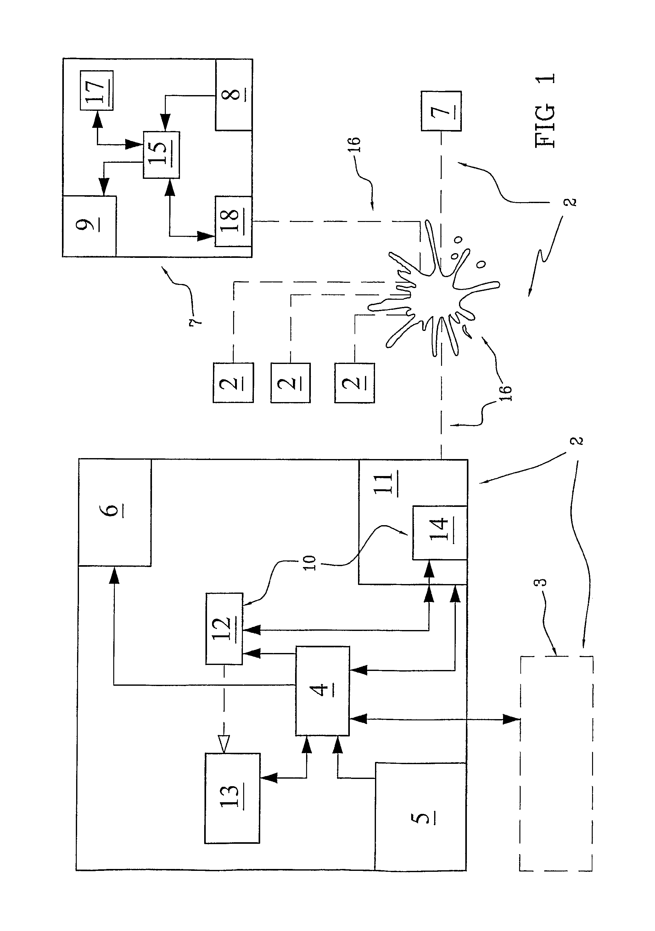 Medical apparatus comprising a machine for treatment of fluids