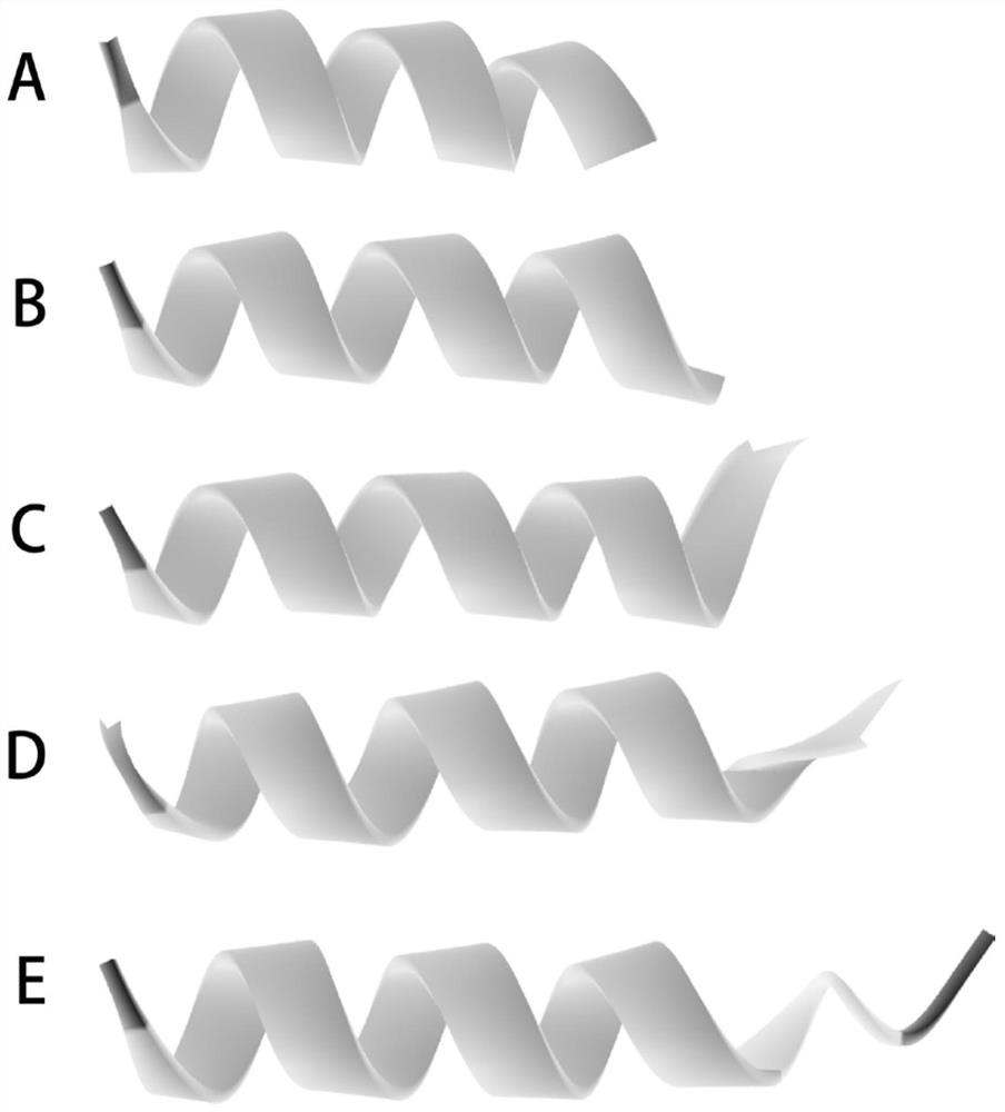 Structurally modified antibacterial peptide BMAP-14 and application thereof