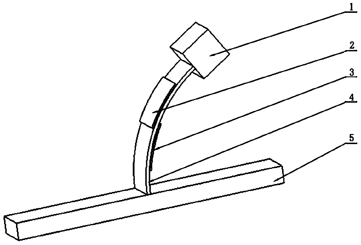 Asymmetric Two-Piece Piezoelectric Fiber Inertial Drive Device