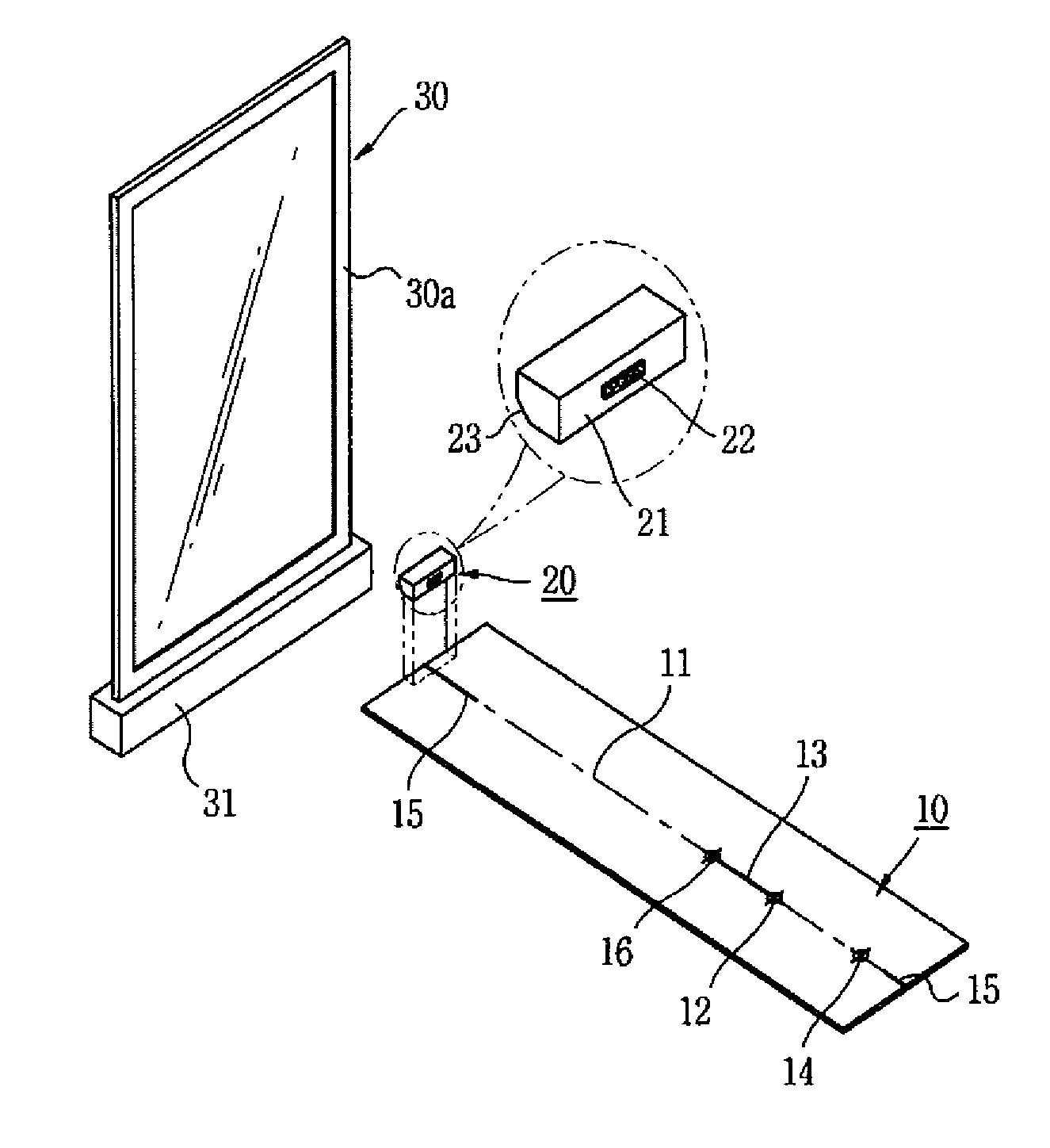 Indoor golf putting training apparatus