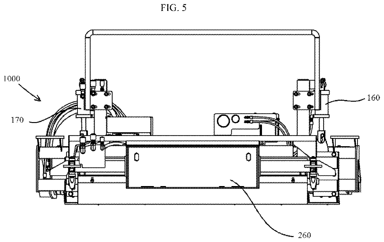 Skid steer trimmer assembly