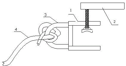 Safe lifting clamp