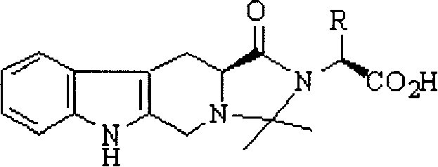 Anti-thrombus N-butyl-2,2-dimethyl-4-oxy-tetrahydroimidazopyridoindole and its synthesis and application