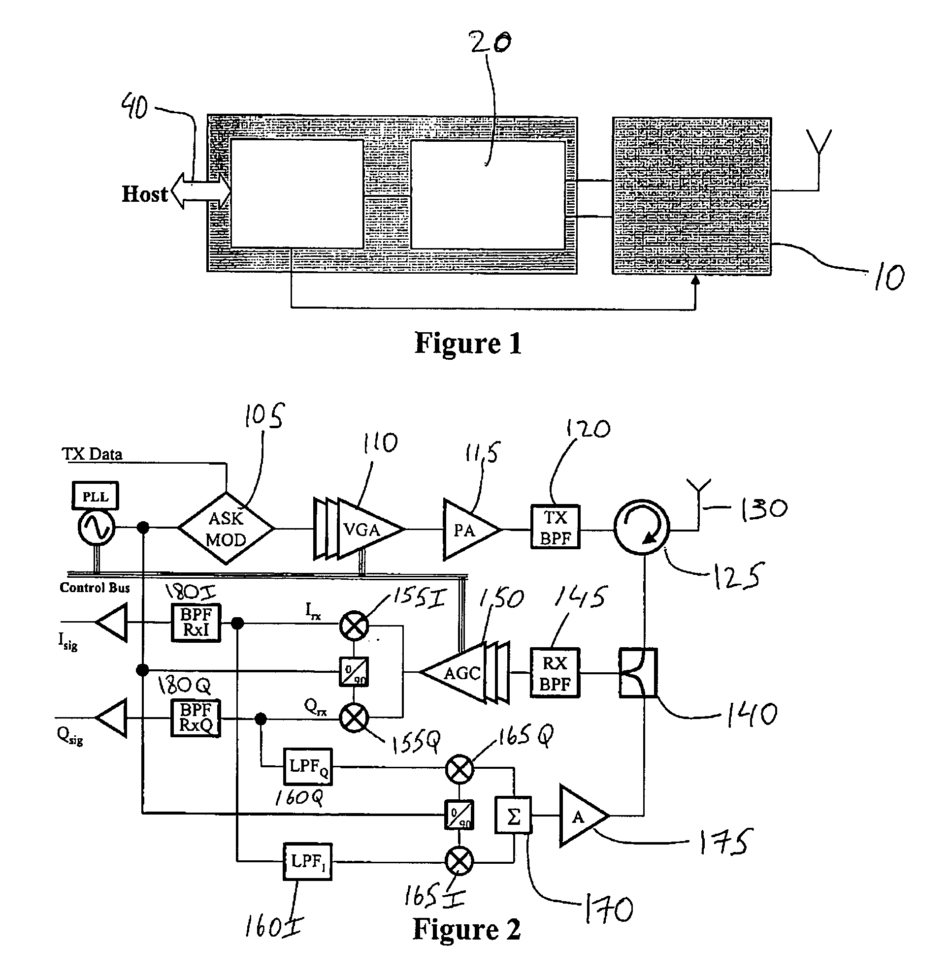 Full-duplex radio frequency echo cancellation