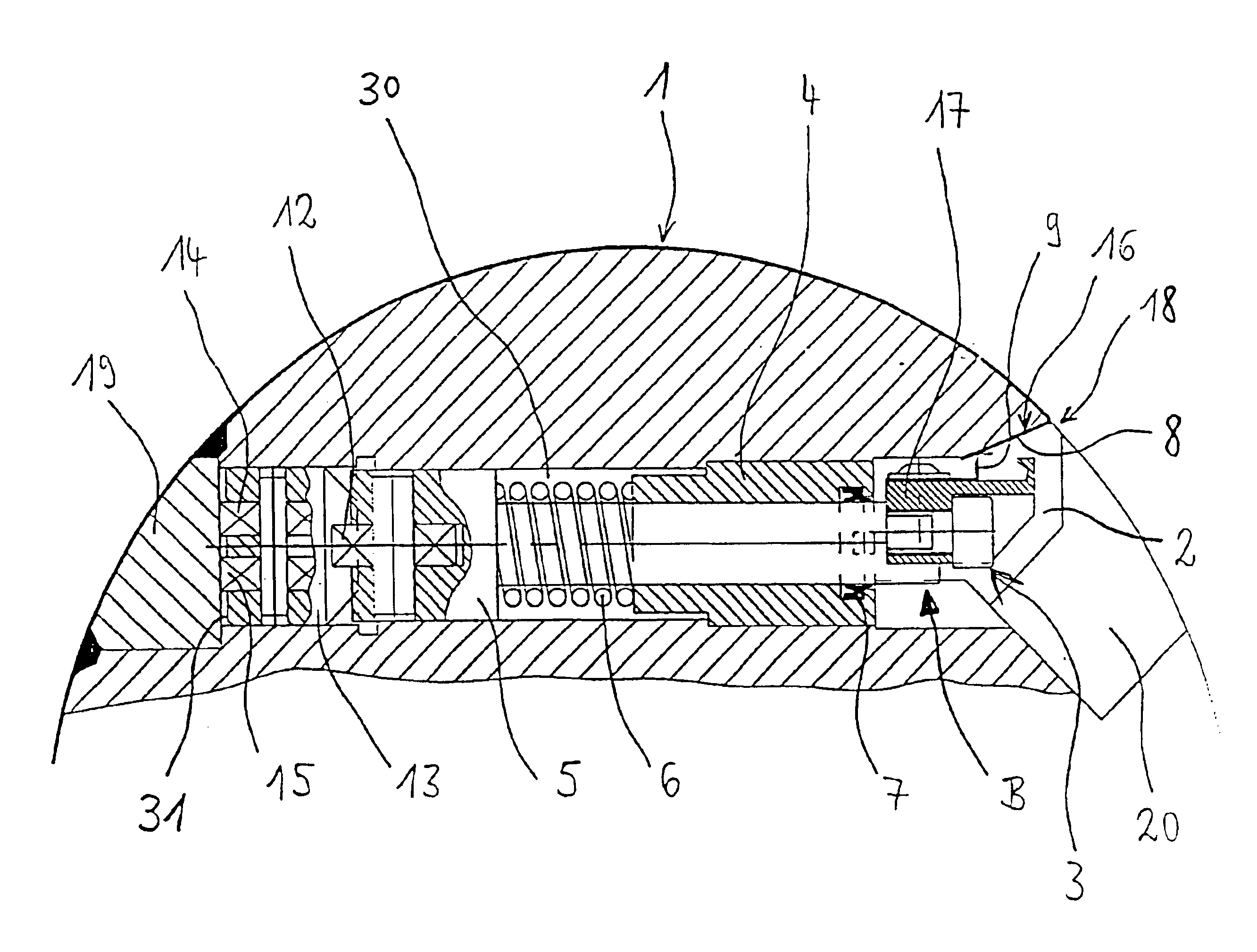 Plate cylinder of a printing press