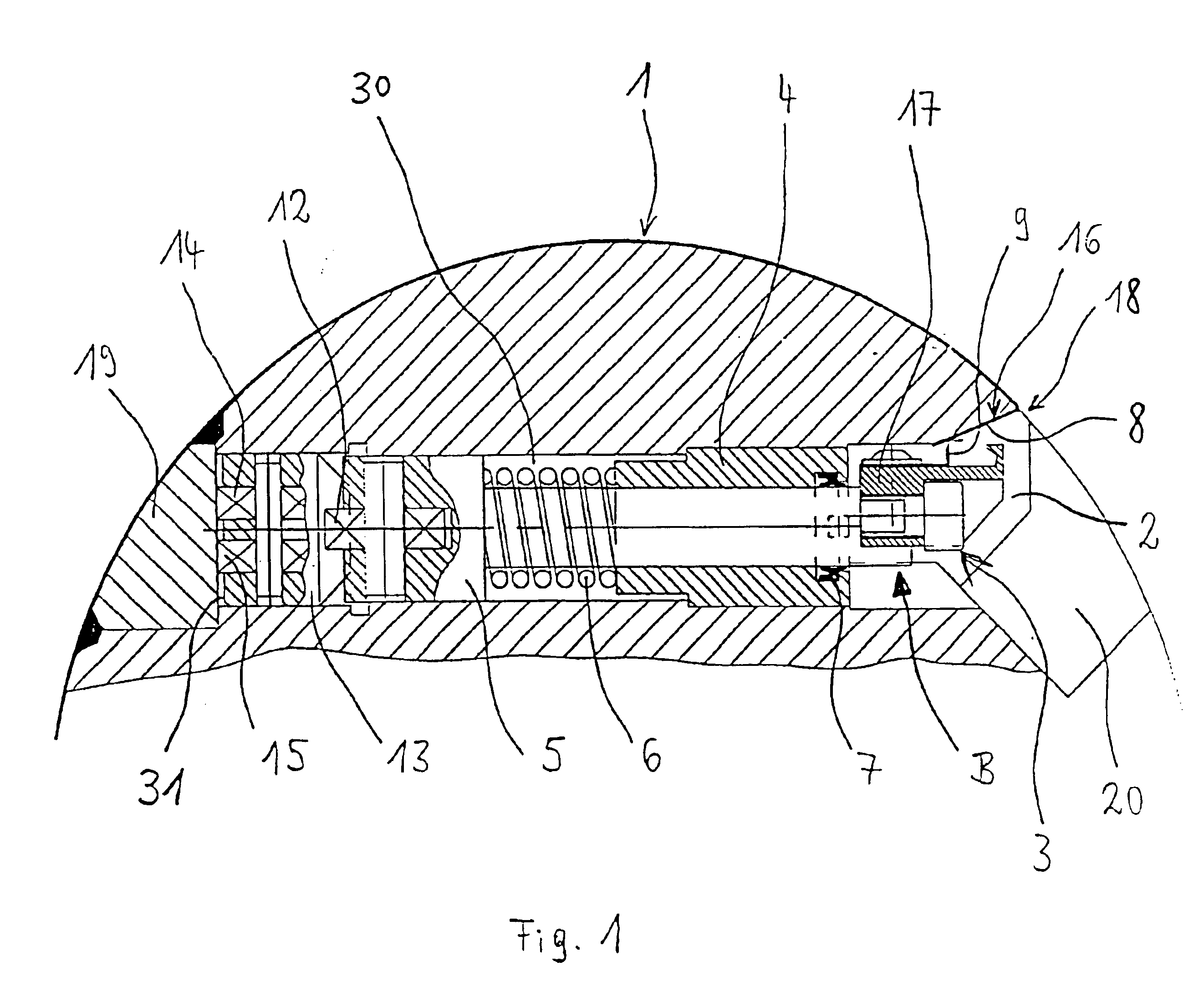 Plate cylinder of a printing press