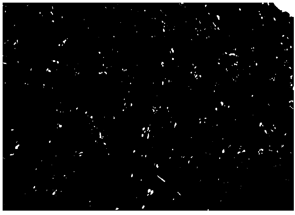 One-time sintered chrome green frit dry particles and preparation method thereof