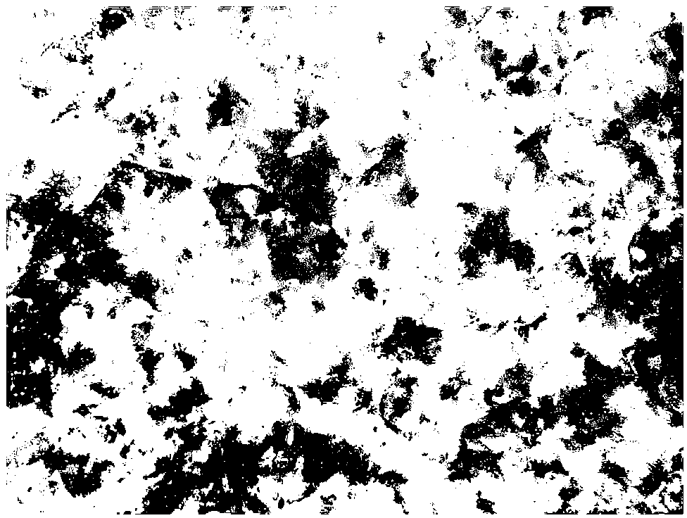 One-time sintered chrome green frit dry particles and preparation method thereof