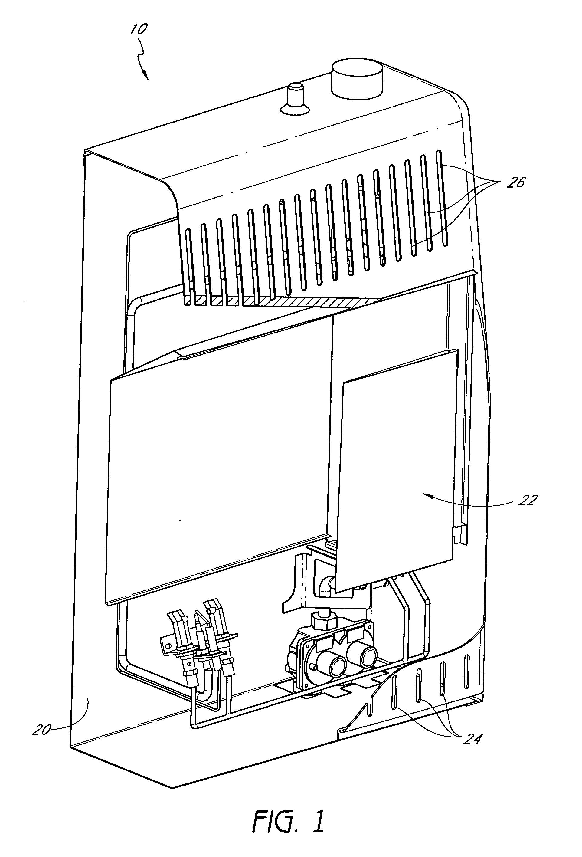 Control valves for heaters and fireplace devices