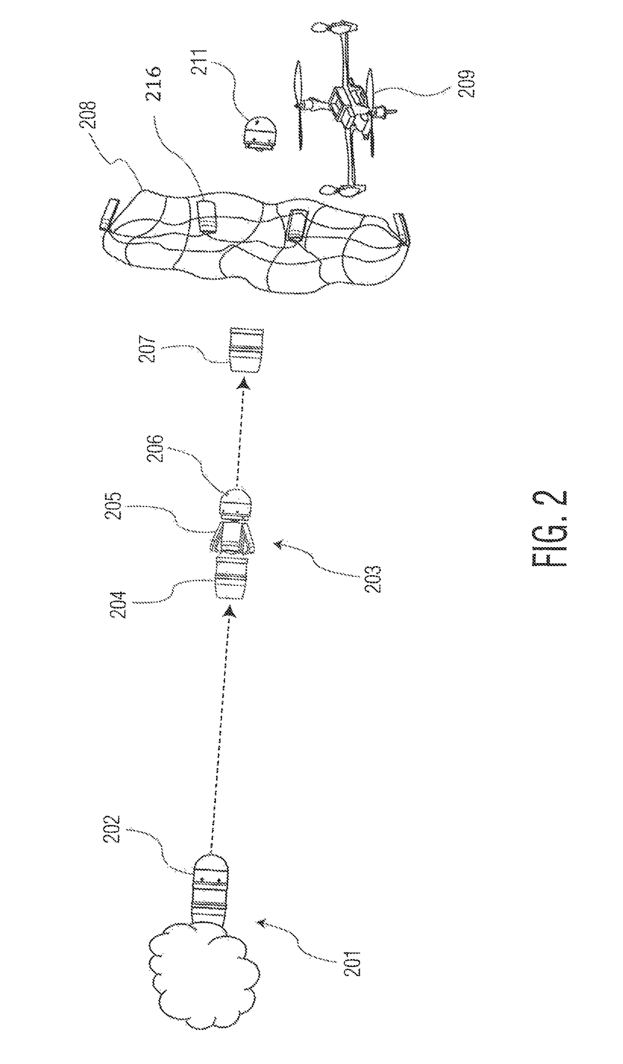 Scalable effects net warhead