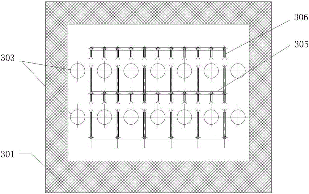 Hot stamping and forming production line for aluminum alloy sheet materials