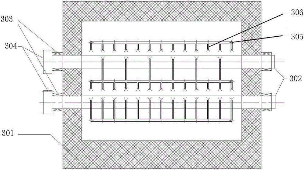 Hot stamping and forming production line for aluminum alloy sheet materials