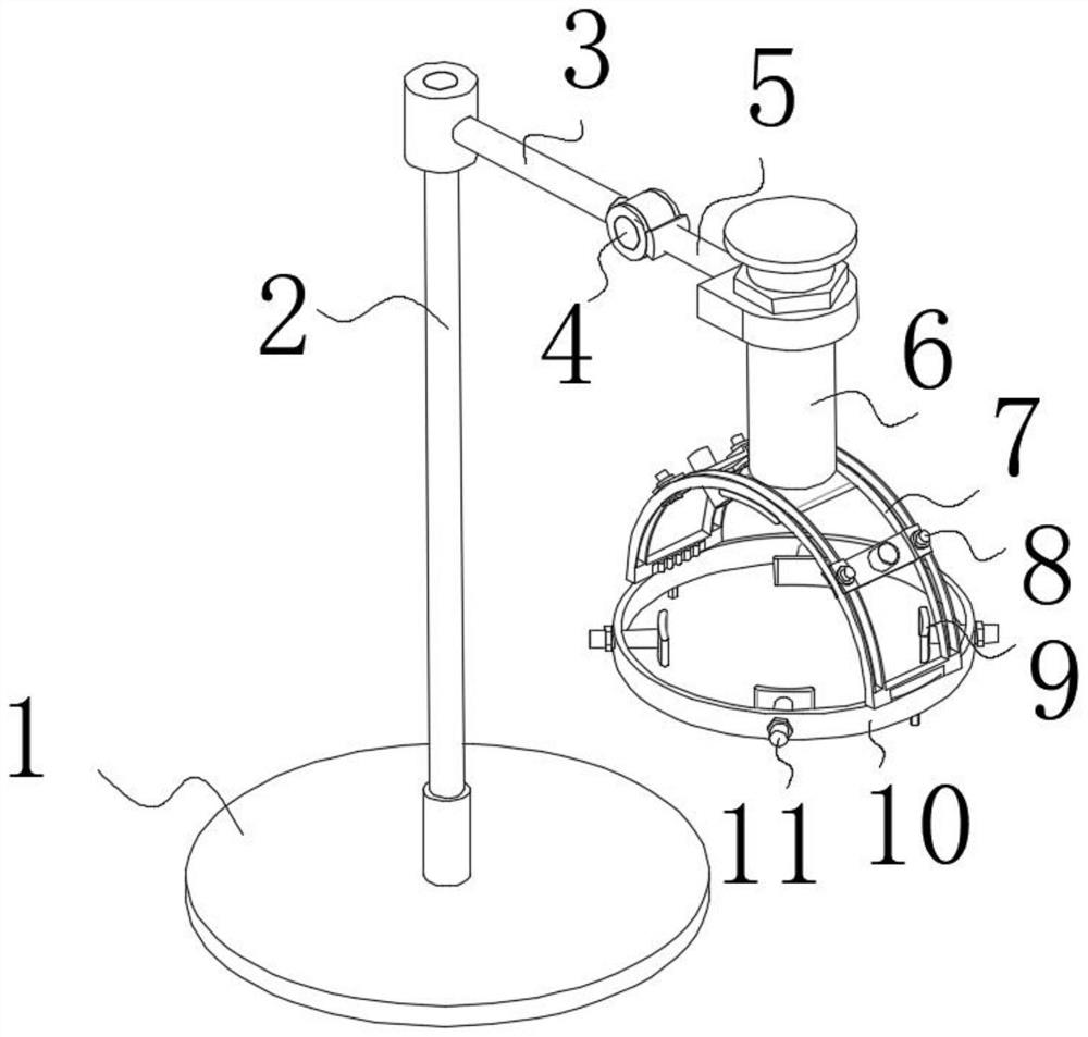 Improved cranium drilling device for neurosurgery operation