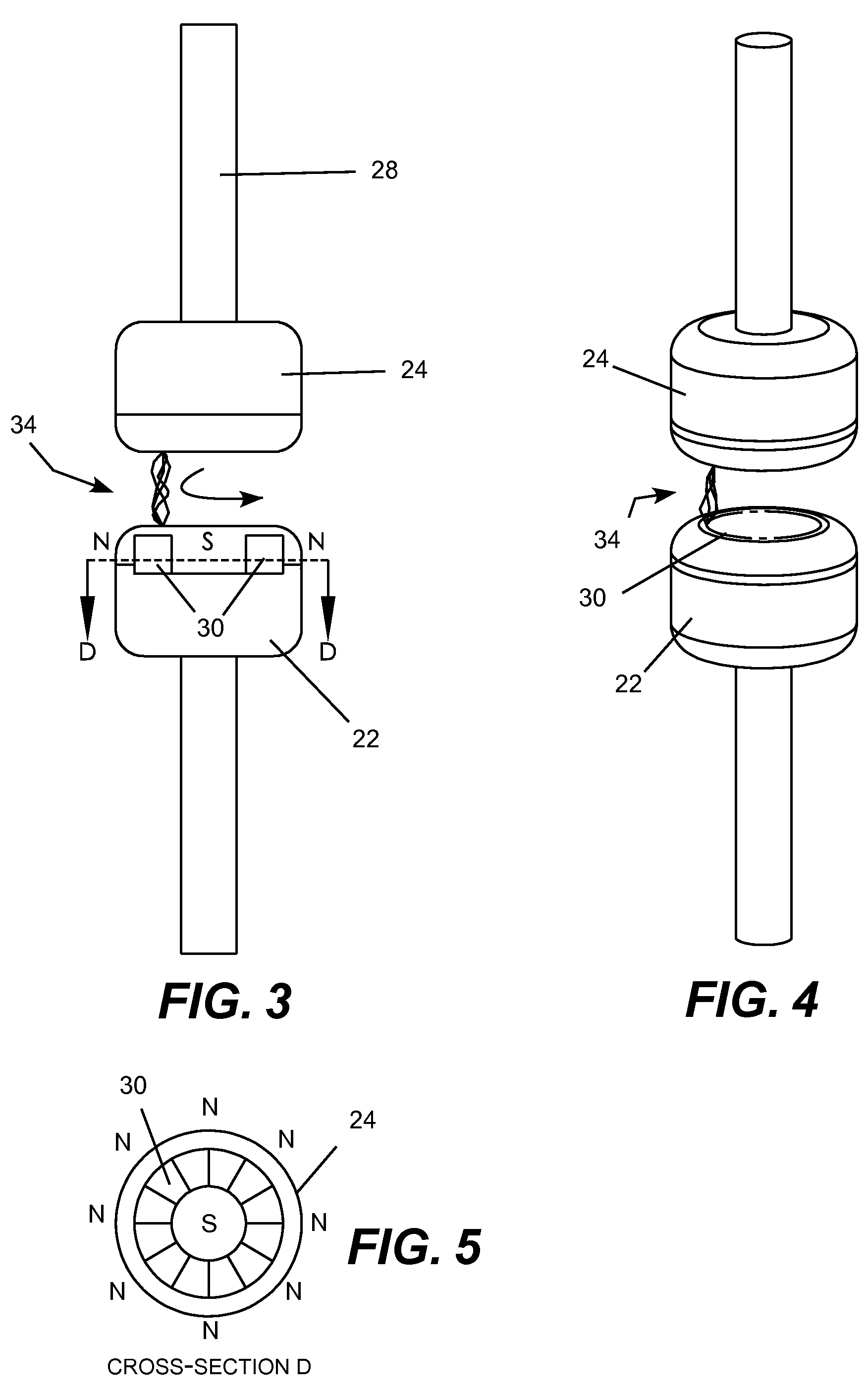 Magnet interrupter for high voltage switching