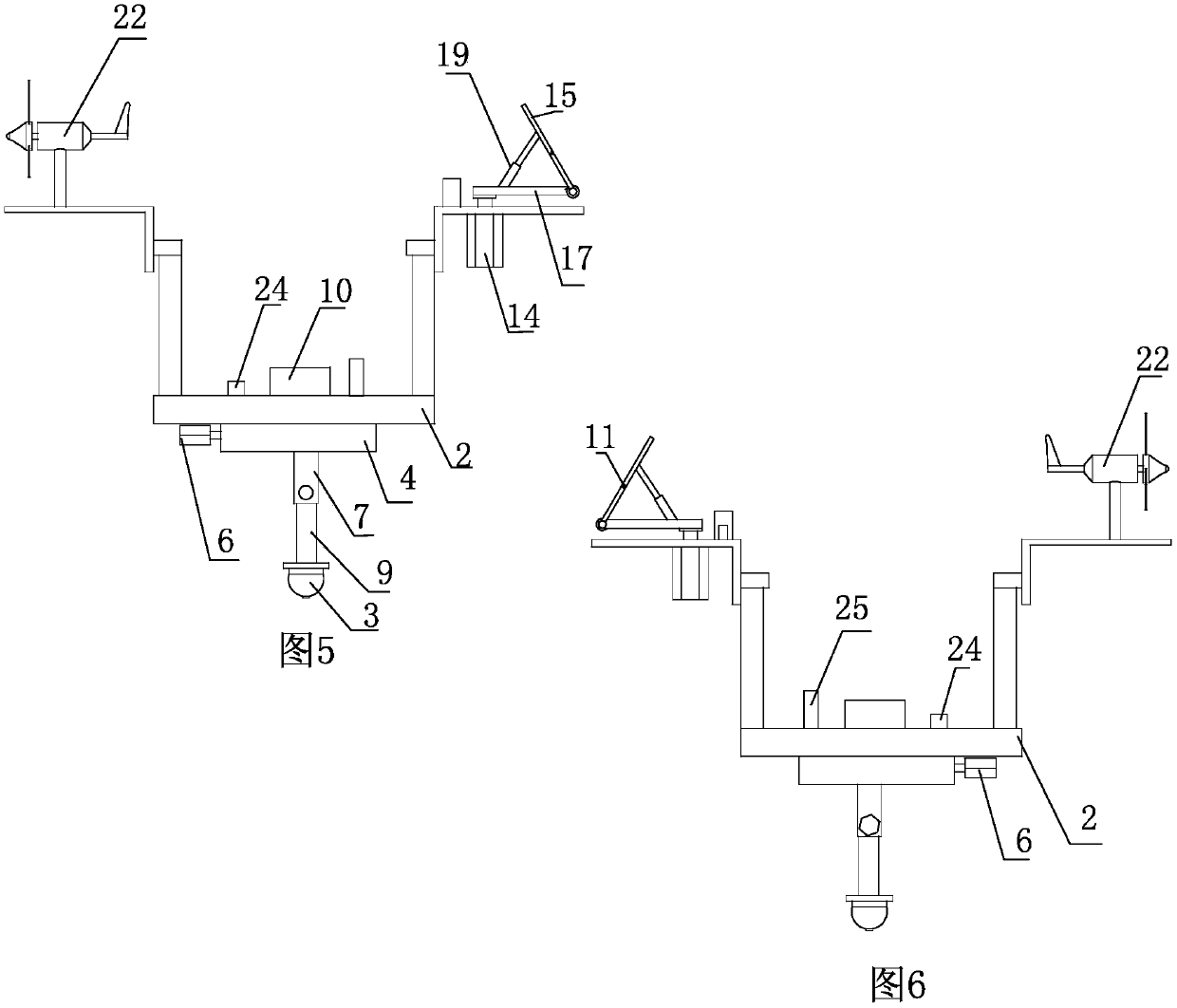 A monitoring system for solving the blind area of ​​tower crane hoisting