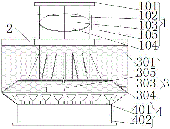 Automatic thermoregulator device of grain drier