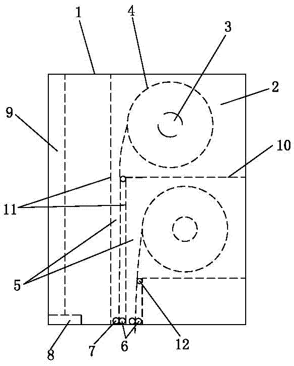 Tissue operation system based on mobile phone code scanning for paper taking and paper delivery method