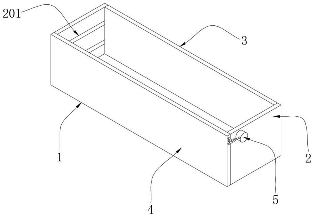 Non-overturning mold hopper for aerated concrete production