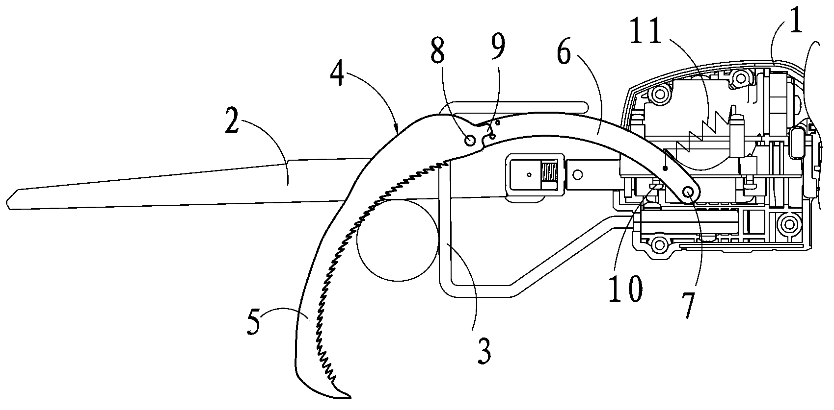 Electric reciprocating saw