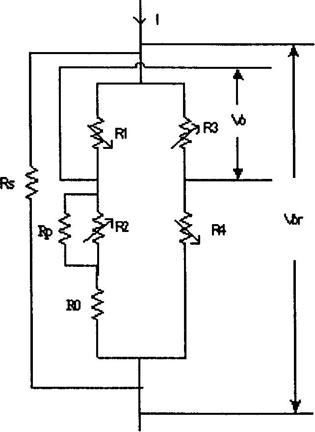 All-bridge type piezoresistance type pressure sensor digital type signal conditioning chip