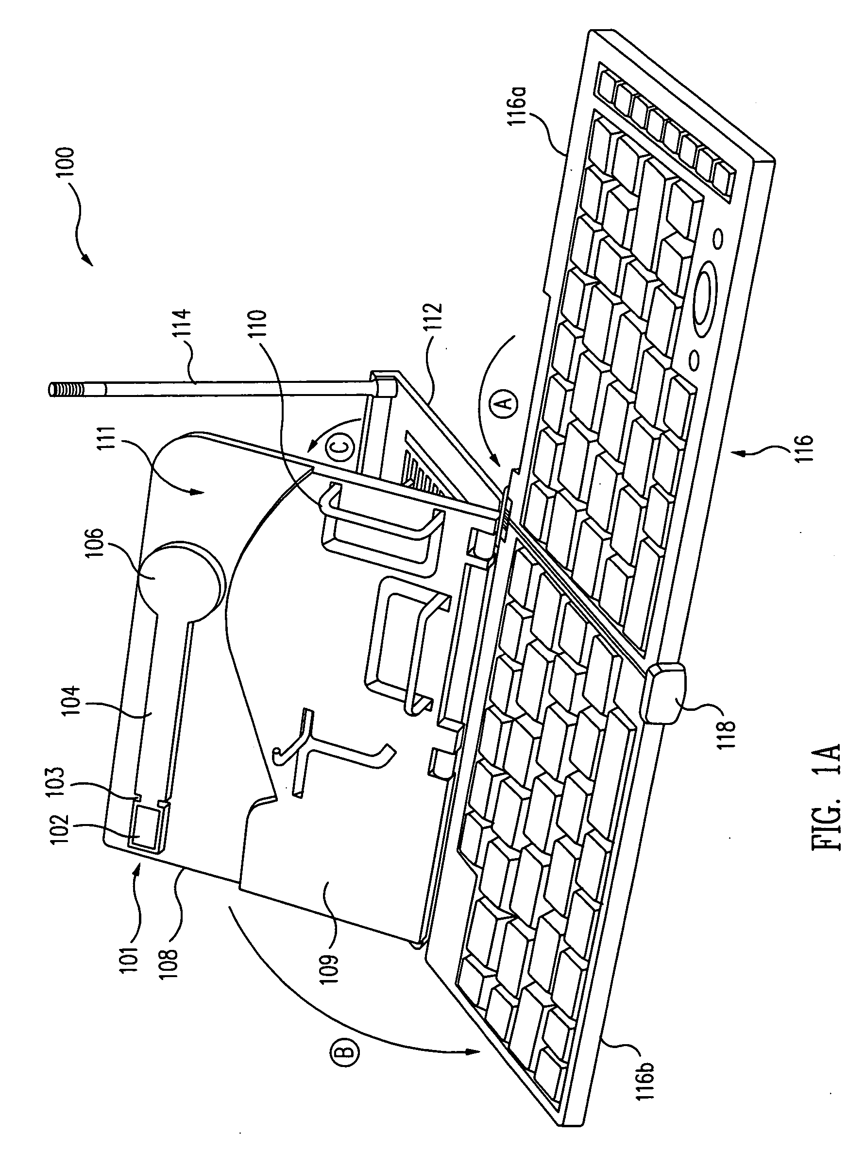 Universal mobile keyboard