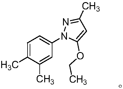 Detection method of eltrombopag intermediate related substances and impurity reference substance used in method