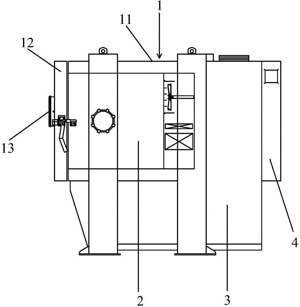 Rapid temperature change test box