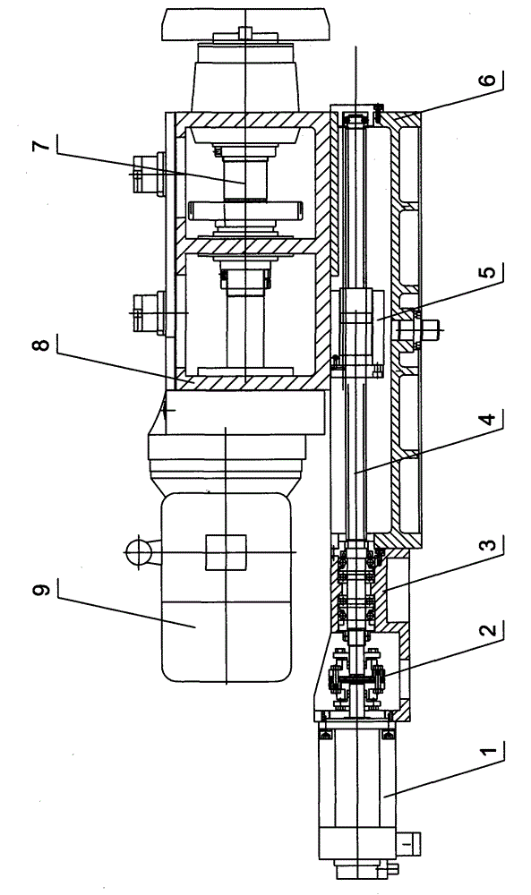 Automatic boring and milling integrated machine tool