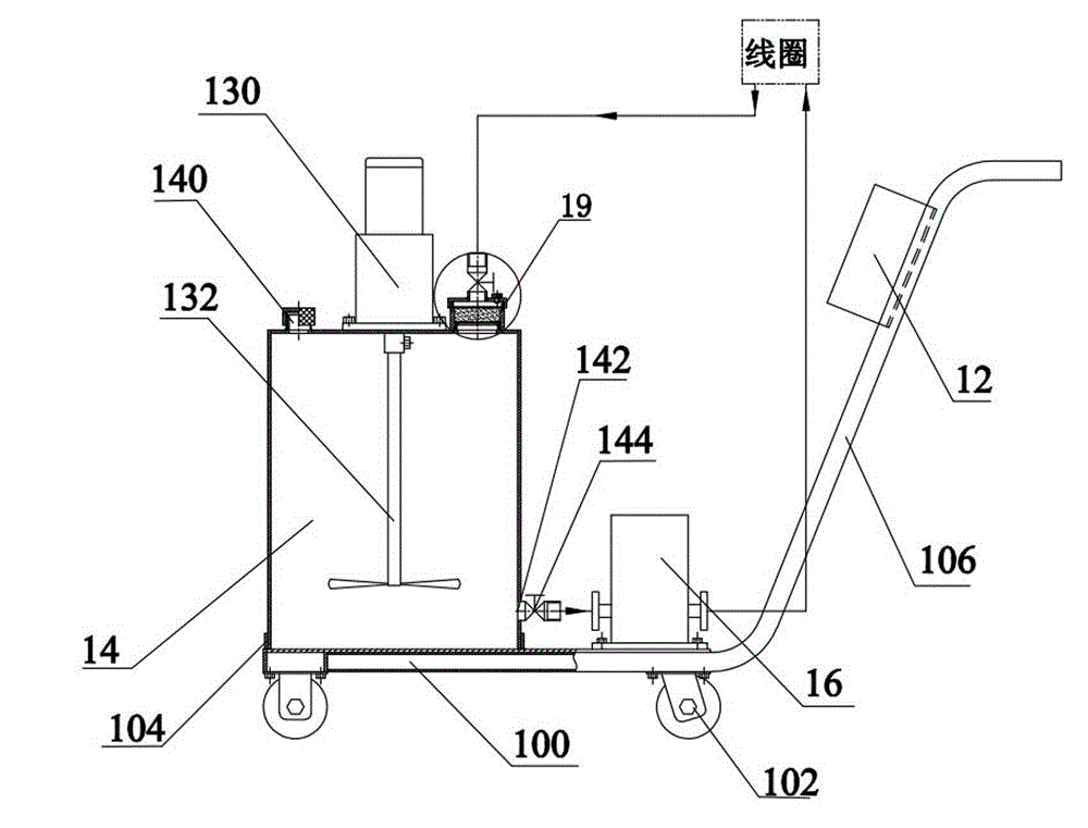 System for cleaning high-intensity magnetic separator coils