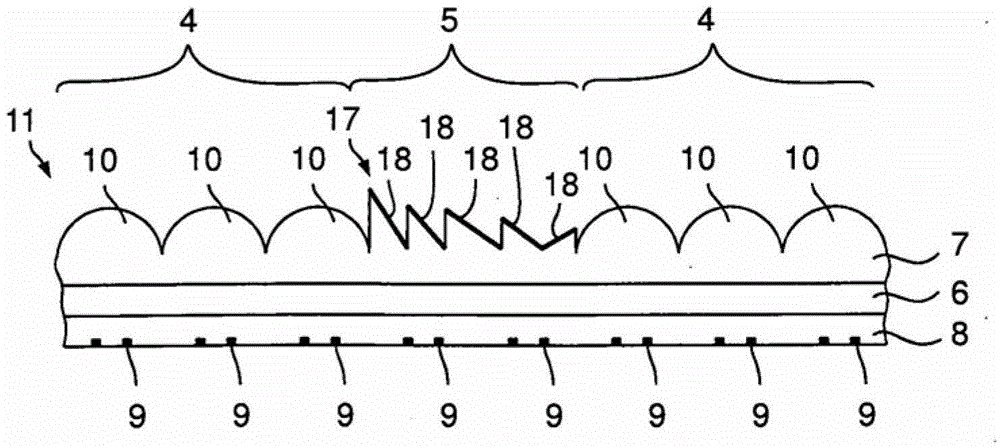 Security element, and value document comprising such a security element