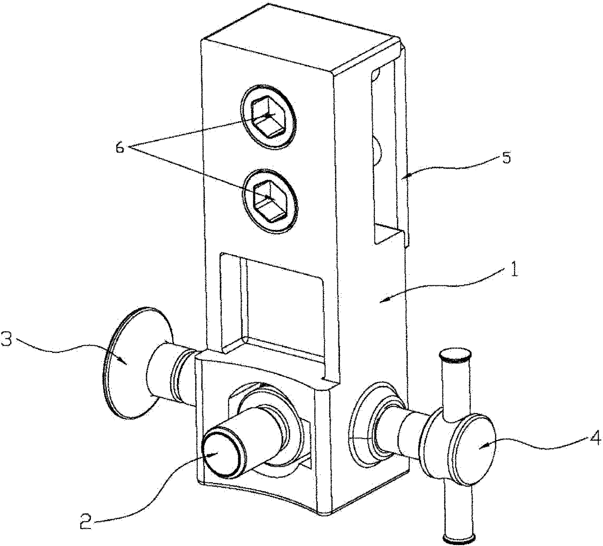 Locking structure with double-locking function and omnibearing automatic reflecting work light