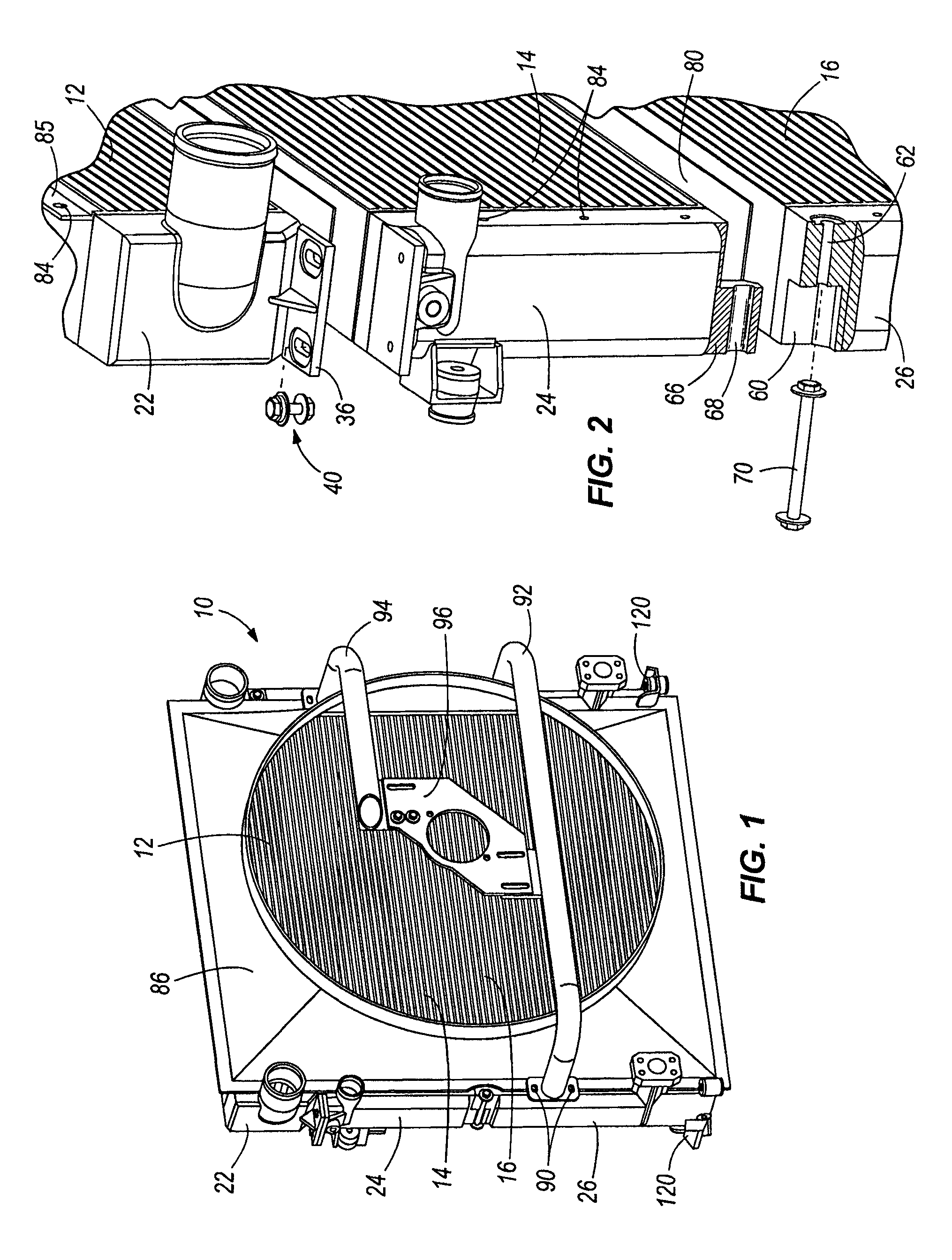 Heat exchanger block