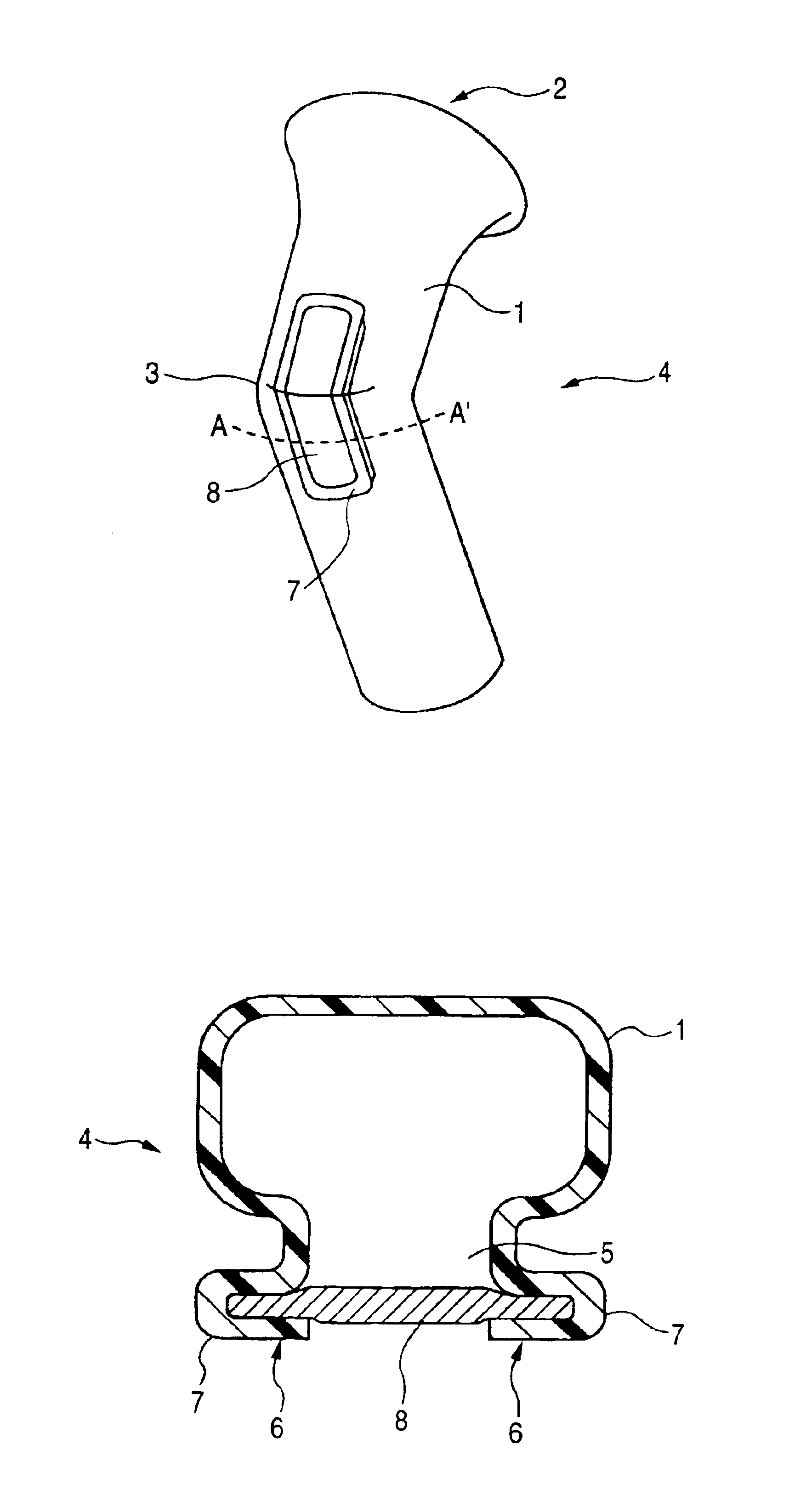 Air intake apparatus and manufacturing method therefor