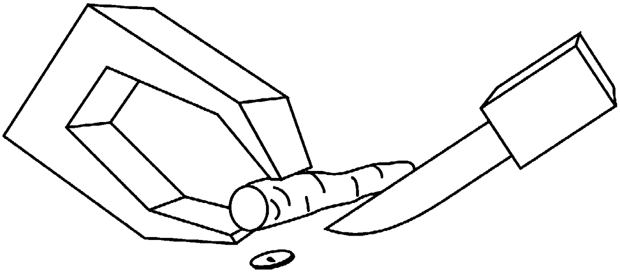 Food material processing robot control method and device, system, storage medium and equipment