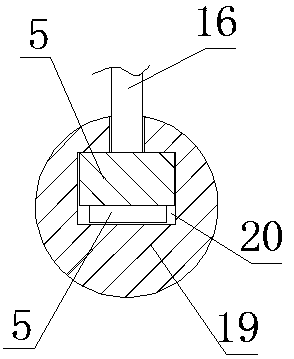 Automatic wire stretching device based on pressure sensory control