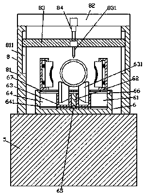 Perforating device applicable to steel tubes of different diameters